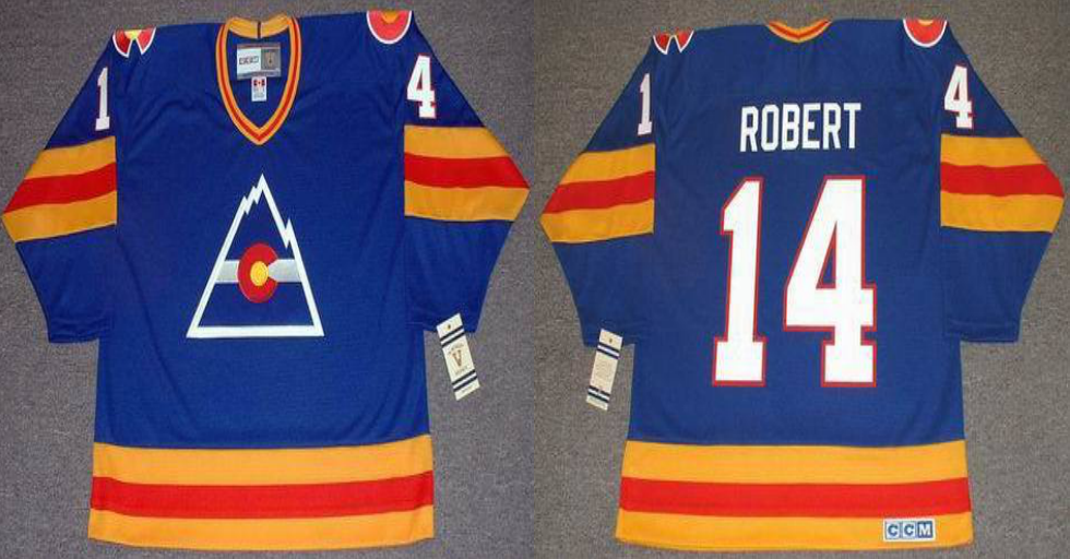 2019 Men Colorado Avalanche #14 Robert blue CCM NHL jerseys->colorado avalanche->NHL Jersey